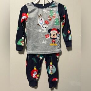 Disney Christmas Toddler Pajamas 3T